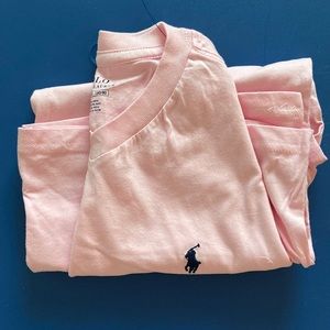 Unisex PINK polo Ralph Lauren T shirt